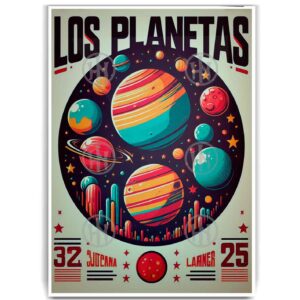 Los Planetas Póster