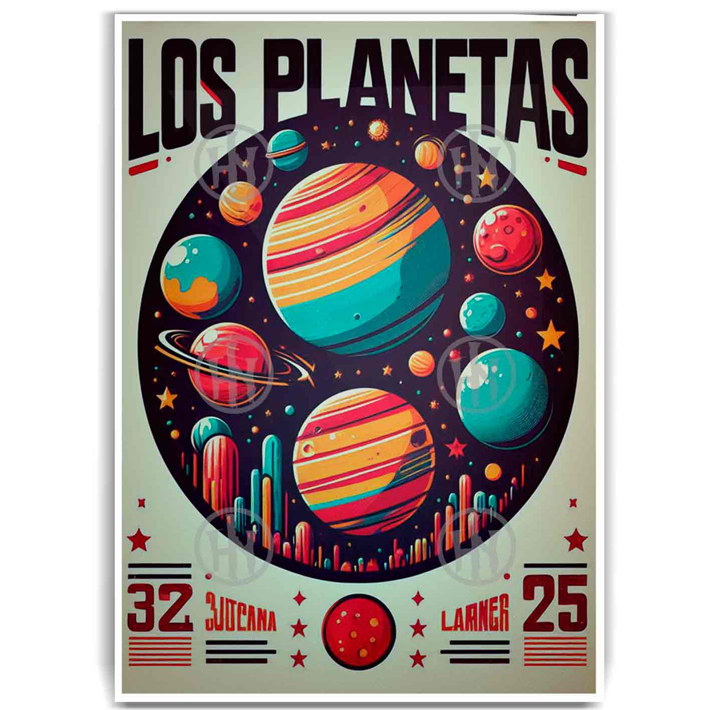 Los Planetas Póster: imagen 1