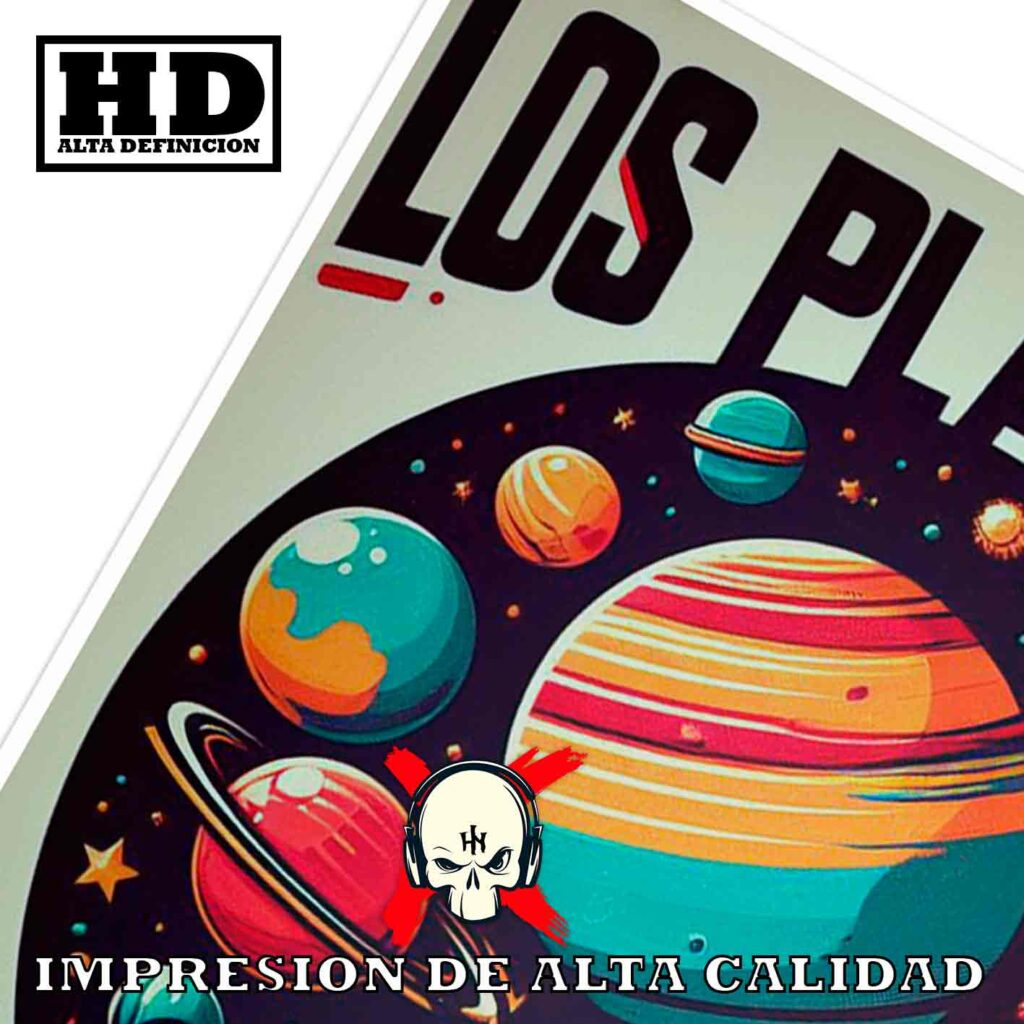 Los Planetas Póster