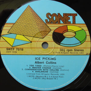 Albert Collins, Ice Pickin' - LP: imagen 3