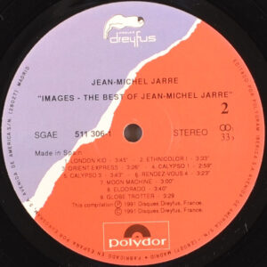 Jean-Michel Jarre, Images (The Best Of Jean Michel Jarre) - LP: imagen 5