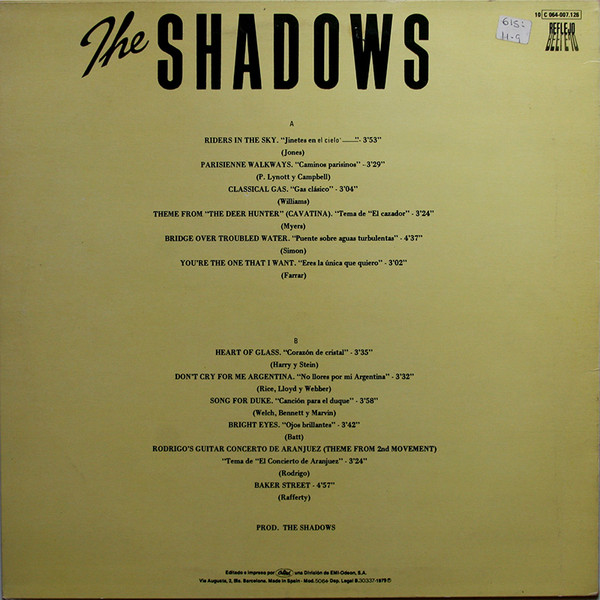 The Shadows, String Of Hits - LP