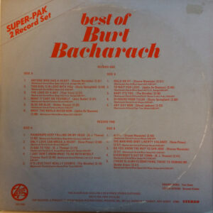 Various, Superpak - Best Of Burt Bacharach - LP: imagen 2