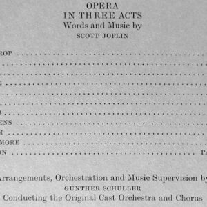 Scott Joplin, Treemonisha (Original Cast Recording) - LP: imagen 14