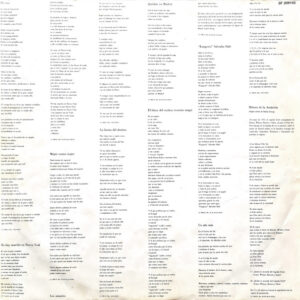 Mecano, Descanso Dominical - LP: imagen 6