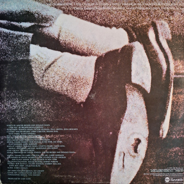 Steely Dan, The Royal Scam - LP