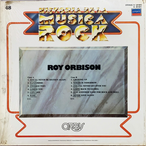 Roy Orbison, Roy Orbison - LP