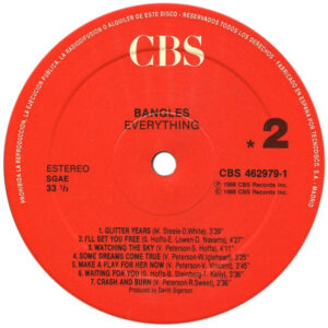 Bangles, Everything - LP: imagen 4