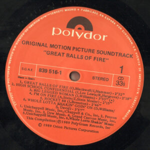 Various, ¡Gran Bola De Fuego! (Banda Sonora Original De La Pelíc - LP: imagen 3
