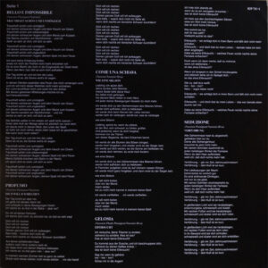 Gianna Nannini, Profumo - LP: imagen 7