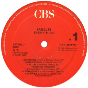 Bangles, Everything - LP: imagen 3