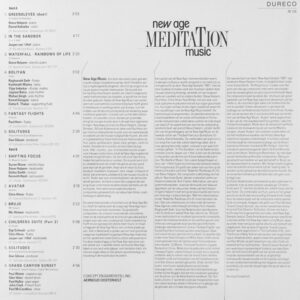 Various, New Age Meditation Music - LP: imagen 2