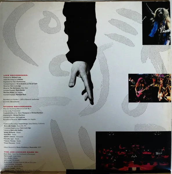 Joe Cocker, Joe Cocker Live - LP