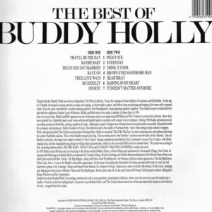 Buddy Holly, The Best Of Buddy Holly - LP: imagen 2