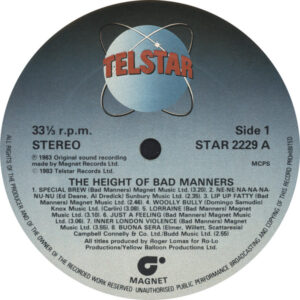 Bad Manners, The Height Of Bad Manners - LP: imagen 4