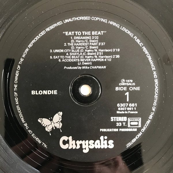 Blondie, Eat To The Beat - LP