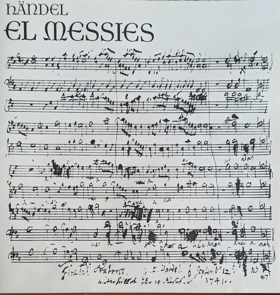 Georg Friedrich Händel, Elisabeth Sc, El Mesias - LP