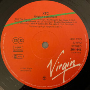 XTC, English Settlement - LP: imagen 3