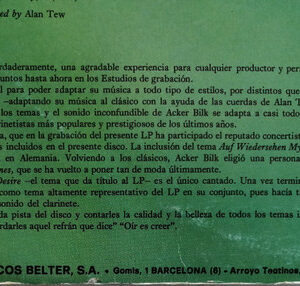 Acker Bilk, That's My Desire - LP: imagen 6