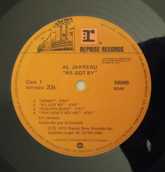 Al Jarreau, We Got By - LP