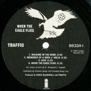 Traffic, When The Eagle Flies - LP: imagen 6