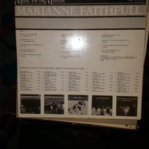 Marianne Faithfull, Marianne Faithfull - LP: imagen 2