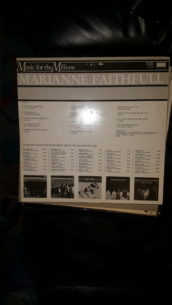 Marianne Faithfull, Marianne Faithfull - LP
