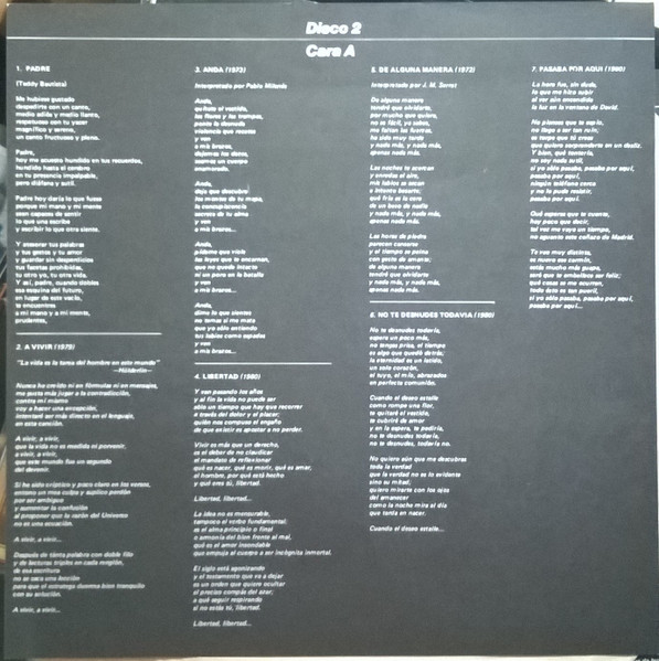 Luis Eduardo Aute, Entre Amigos - LP