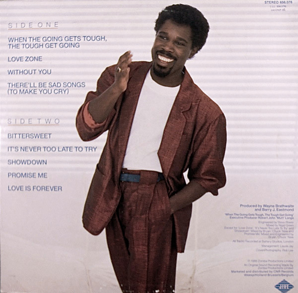 Billy Ocean, Love Zone - LP