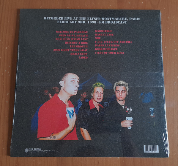 Green Day, Aux Champs Elysées - LP