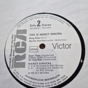 Nancy Sinatra, This Is Nancy Sinatra - LP: imagen 3