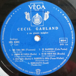 Cecil Garland, Cecil Garland Y Su Piano Magico - EPs especiales: imagen 3
