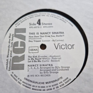 Nancy Sinatra, This Is Nancy Sinatra - LP: imagen 5