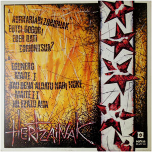 Hertzainak, Hau Dena Aldatu Nahi Nuke - LP: imagen 2