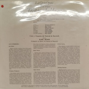 Richard Wagner, Karl Böhm, Richard Wagner, Birgit Nilsson, Wolfgang Windgassen, Ch - LP: imagen 2