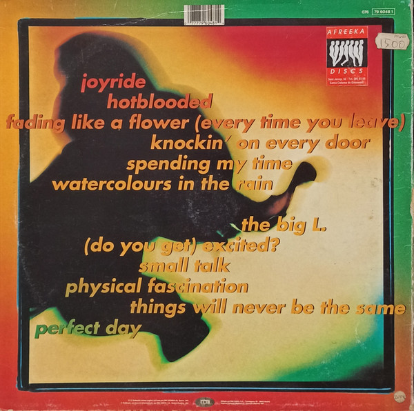 Roxette, Joyride - LP Album Stereo