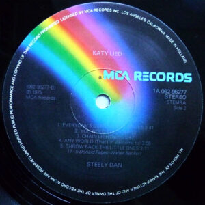 Steely Dan, Katy Lied - LP: imagen 4