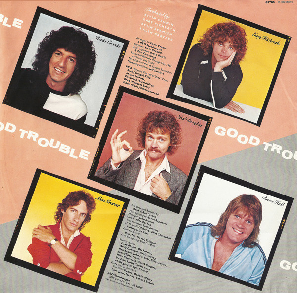 REO Speedwagon, Good Trouble - LP