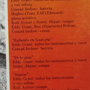 Eddy Grant, Walking On Sunshine = Caminando Sobre El Sol - LP: imagen 5