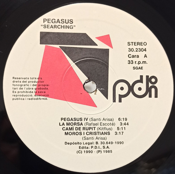 Pegasus, Searching - LP