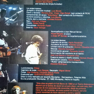 Luis Eduardo Aute, Entre Amigos - LP: imagen 13