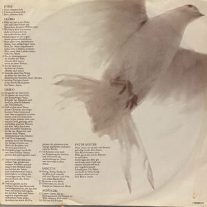 Pedal Point, Dona Nobis Pacem - LP: imagen 15