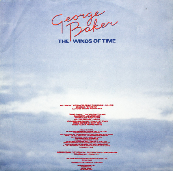 George Baker, The Winds Of Time - LP
