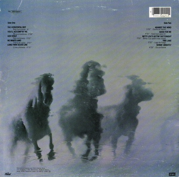 Bob Seger And The Silver Bullet Band, Against The Wind = Contra El Viento - LP