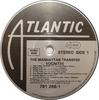 The Manhattan Transfer, Vocalese - LP