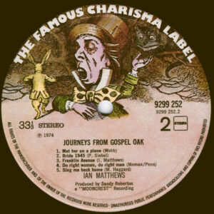 Ian Matthews, Journeys From Gospel Oak - LP: imagen 4