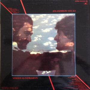 Jon & Vangelis, Short Stories - LP: imagen 2