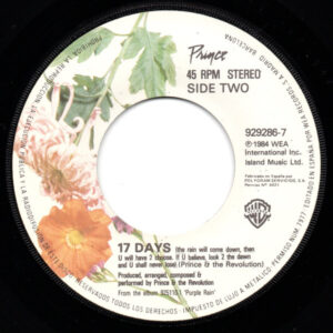 Prince, When Doves Cry - Singles: imagen 4