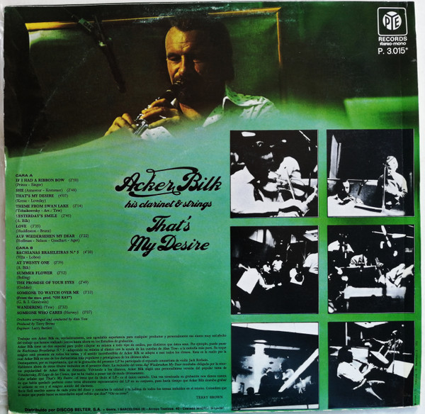 Acker Bilk, That's My Desire - LP