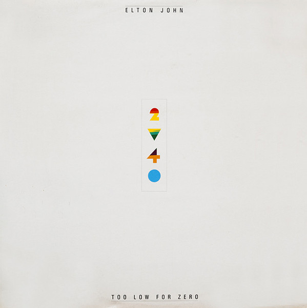 Elton John, Too Low For Zero - LP